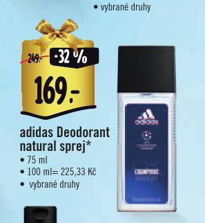 Albert Adidas deodorant nabídka