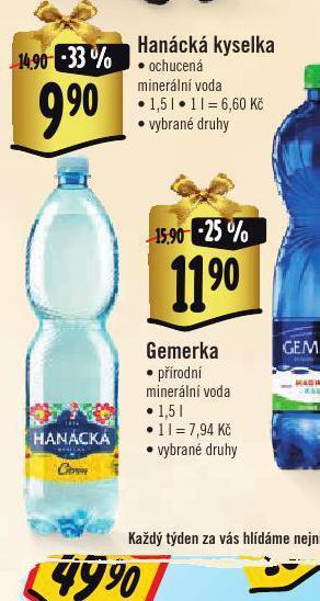 Albert Hanácká kyselka nabídka