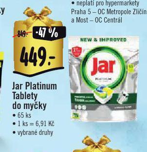 Albert Jar platinum tablety do myčky nabídka