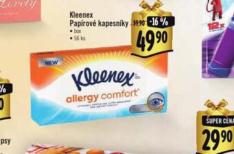 Albert Kleenex papírové kapesníky nabídka