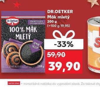 Kaufland Dr. oetker mák mletý nabídka