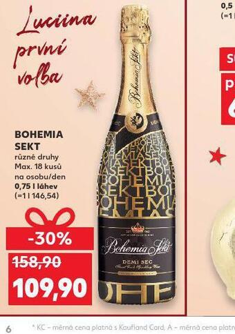 Kaufland Bohemia sekt nabídka