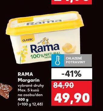 Kaufland Rama margarín nabídka