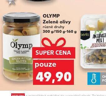Kaufland Olymp zelené olivy nabídka