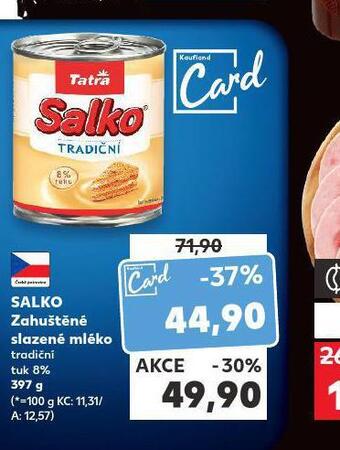 Kaufland Tatra salko nabídka