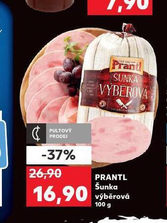 Kaufland Prantl šunka výběrová nabídka