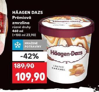 Kaufland Häagen dazs prémiová zmrzlina nabídka