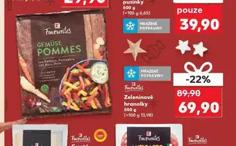 Kaufland Zeleninové hranolky nabídka