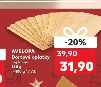 Kaufland Dortové oplatky nabídka