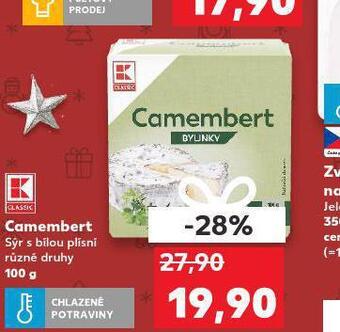 Kaufland Camembert nabídka