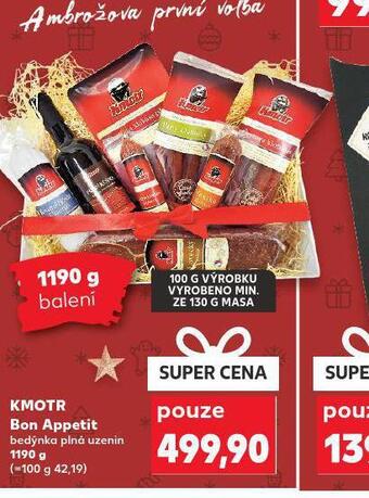 Kaufland Kmotr bon appetit nabídka