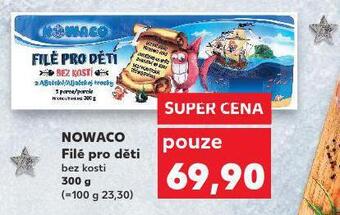 Kaufland Nowaco filé pro děti nabídka