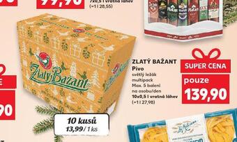 Kaufland Pivo zlatý bažant nabídka