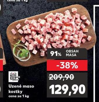 Kaufland Uzené maso kostky nabídka