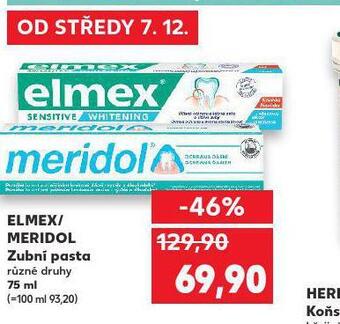 Kaufland Elmex zubní pasta nabídka