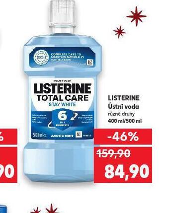 Kaufland Listerine ústní voda nabídka