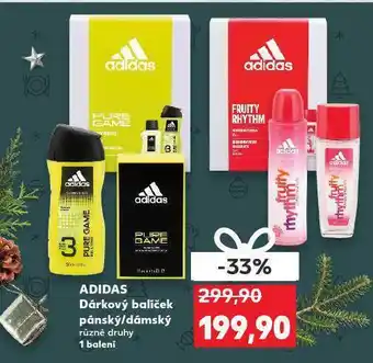 Kaufland Adidas dárkový balíček nabídka