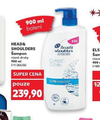 Kaufland Head&shoulders šampon nabídka