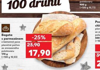 Kaufland Bageta s parmazánem nabídka
