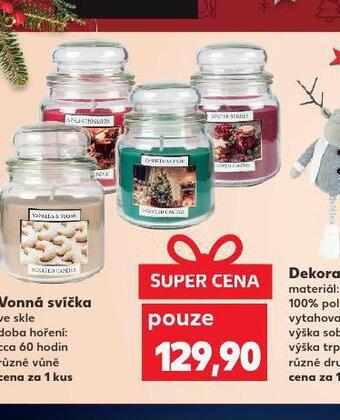 Kaufland Vonná svíčka nabídka