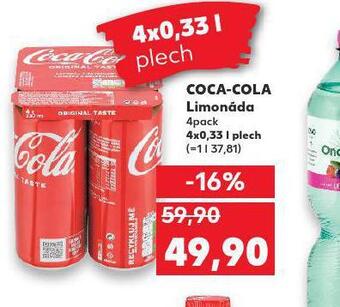 Kaufland Coca cola 4pack nabídka