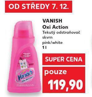 Kaufland Vanish oxi action nabídka