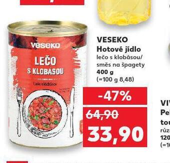 Veseko hotové jídlo