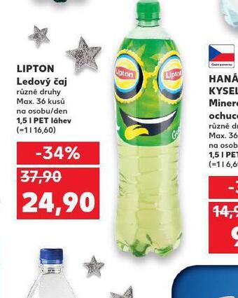 Kaufland Lipton ledový čaj nabídka