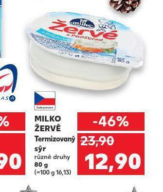 Kaufland Milko žervé nabídka