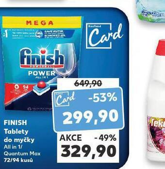 Kaufland Finish tablety do myčky nabídka