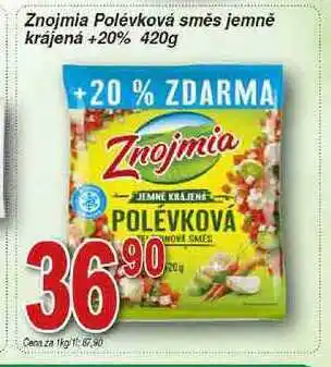 Hruška Znojmia polévková směs jemně krájená +20% 420g nabídka