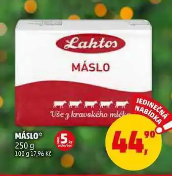 Penny Market Laktos máslo, 250 g nabídka