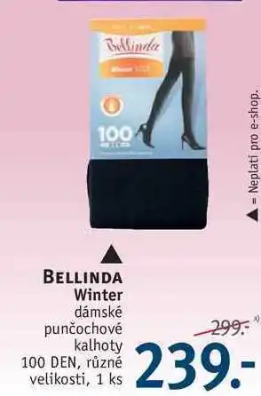 Rossmann Bellinda winter dámské punčochové kalhoty nabídka