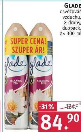 Rossmann Glade osvěžovač vzduchu, 2x 300 ml nabídka