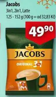 CBA Jacobs original 3in1, 2in1, latte 3in1, 125 - 152 g nabídka