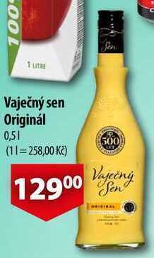 CBA Vaječný sen likér, 0,5 l nabídka