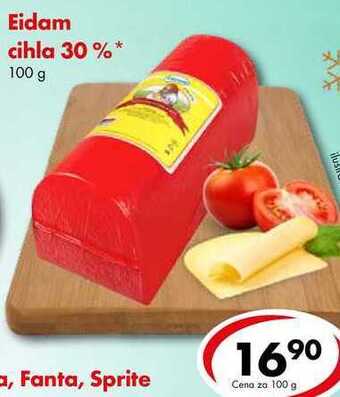 CBA Eidam cihla 30 %, 100 g nabídka