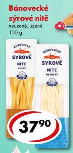 CBA Bánovecké sýrové nitě, 100 g nabídka