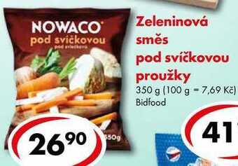 CBA Zeleninová směs pod svíčkovou proužky, 350 g nabídka