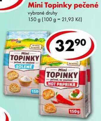 CBA Mini topinky pečené, 150 g nabídka