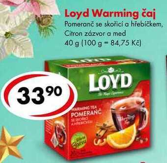 CBA Loyd warming čaj, 40 g nabídka