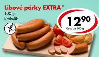 CBA Libové párky extra, 100 g nabídka