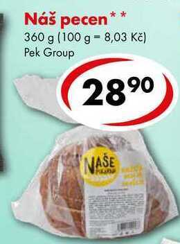 CBA Náš pecen, 360 g nabídka