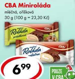 CBA Cba miniroláda, 30 g nabídka