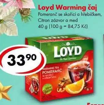 Loyd warming čaj, 40 g