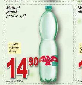 Lidl Mattoni jemně perlivá nabídka