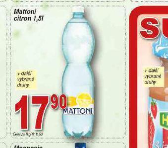 Lidl Mattoni citron nabídka