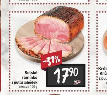 Billa Selské ramínko nabídka