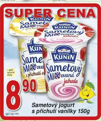 Lidl Sametový jogurt s příchutí vanilky nabídka