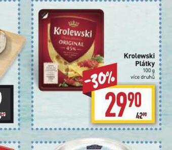 Billa Krolewski plátky nabídka